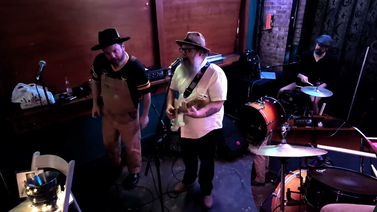 Traveling Riverside Blues - Robert Johnson Cover - Blue Monday Front Porch Session 2-24-2025