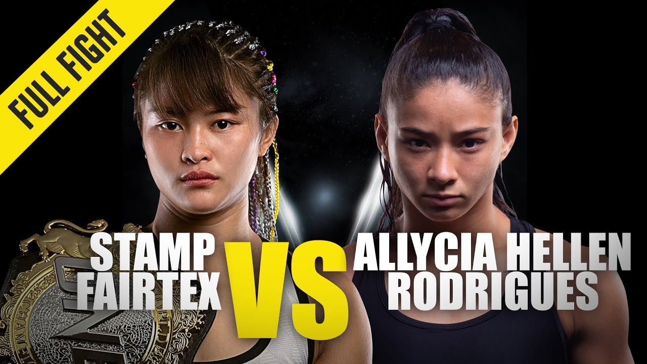 Stamp Fairtex vs. Allycia Hellen Rodrigues | ONE Championship Full Fight