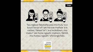 COVID-19 Scanning of QR code update in Lea Faka-Tonga