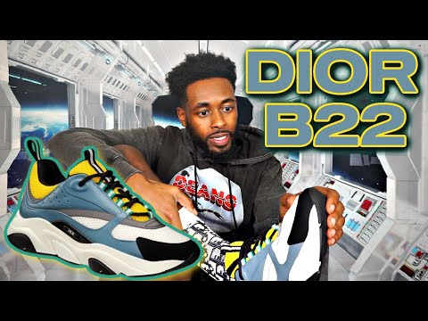 DIOR - NEW B22 SNEAKERS - HANDS ON REVIEW/UNBOXING 