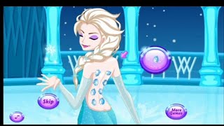 Ice Queen back spa and back massage || Makeup Gaming || princess makeup screenshot 2