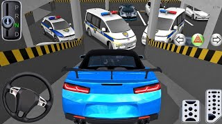 New Blue Mustang GT For Parking - 3d Driving Class android game || Car Game #gameplay #cargame screenshot 3