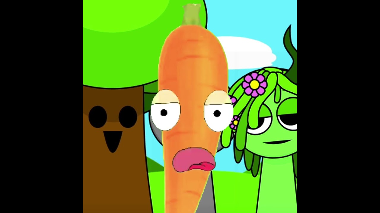 Sprunki Singing Carrot 🥕🎤 Sprunki Phase 1 
