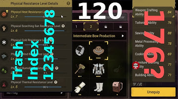 Durango: 120 to Max176 Weapon Crafting Ability for Double Skull Crossbow Limb