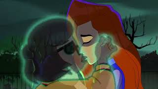 Velma Halloween Special - Ghost Velma and Daphne Blake Kiss Scene Only