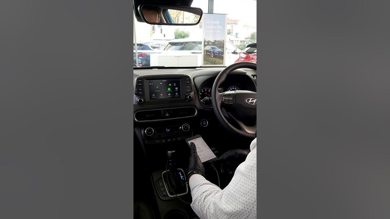 Hyundai Kona Apple Carplay & Bluetooth Connection YouTube