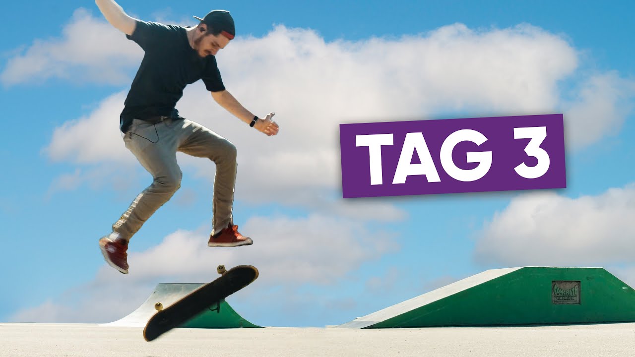 Skateboard Trick Trainer Orange - Übungszubehör Für Kickflip & Tricks