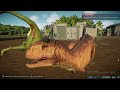 анимации охоты карнотавра (Jurassic World Evolution 2)