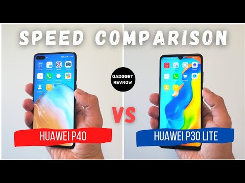 Huawei P40 vs Huawei P30 Lite speed comparison! Who's faster?