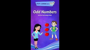 What are Odd Numbers? | Learning Odd Numbers and Even Numbers for Kids | Math #shorts