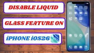 How to Switch Back to Old Icons on iPhone iOS 26 | Switch Back to Old Icons on iPhone iOS 26