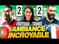 J'ASSISTE AUX DOUBLÉS DE BENZEMA ET RONALDO ! (Portugal France Euro)