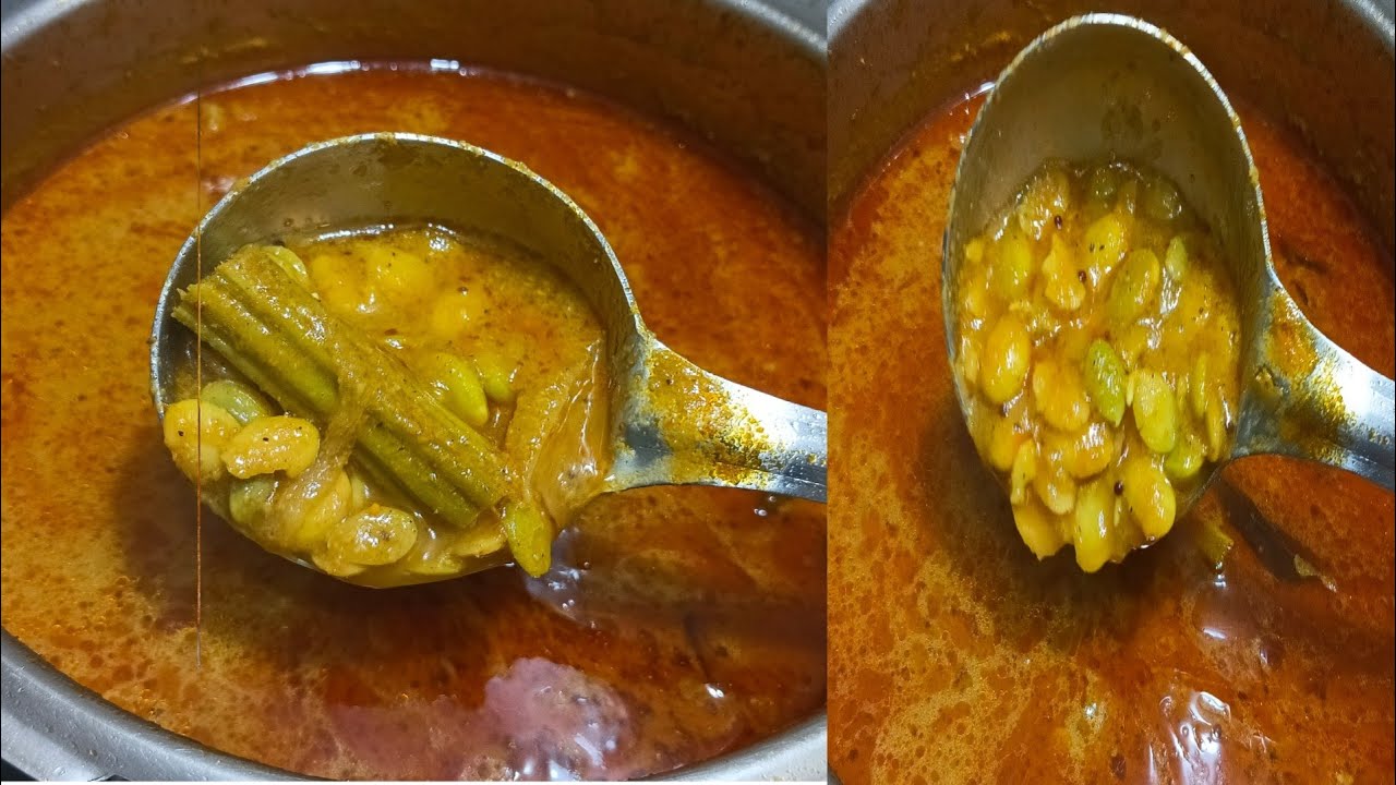 Hitikida Avarekalu Saru in Kannada | ಹಿತಿಕಿದ ಅವರೇಕಾಳು | Avarekalu | Lima Beans Curry 