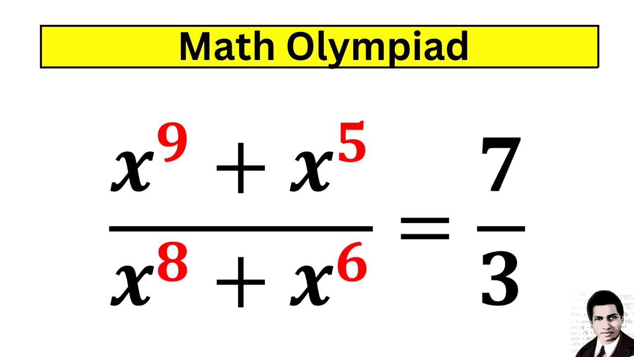 A Nice Math Olympiad Algebra Problem | You should learn this trick ...