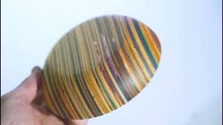 BOWLS MADE OUT OF RECYCLED SKATEBOARDS!