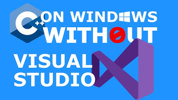 Windows C++ Compiler without Visual Studio!
