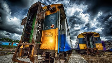 Vintage Train Photoshop CC Tutorials 61 By Stopbox [Photoshop CC,HDR Efex Pro2,Color Efex Pro4]