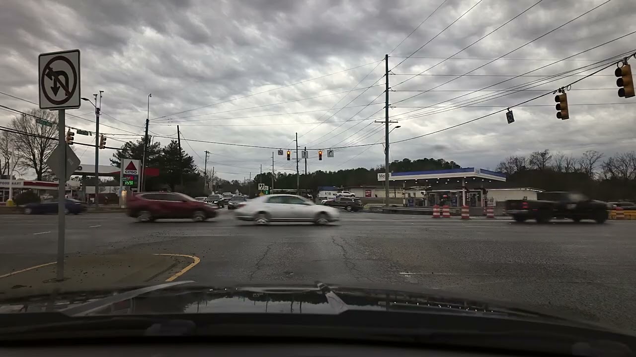 Exit 60 to end of Concord via Hwy 29