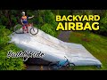 Making our backyard airbag jump twice as fun