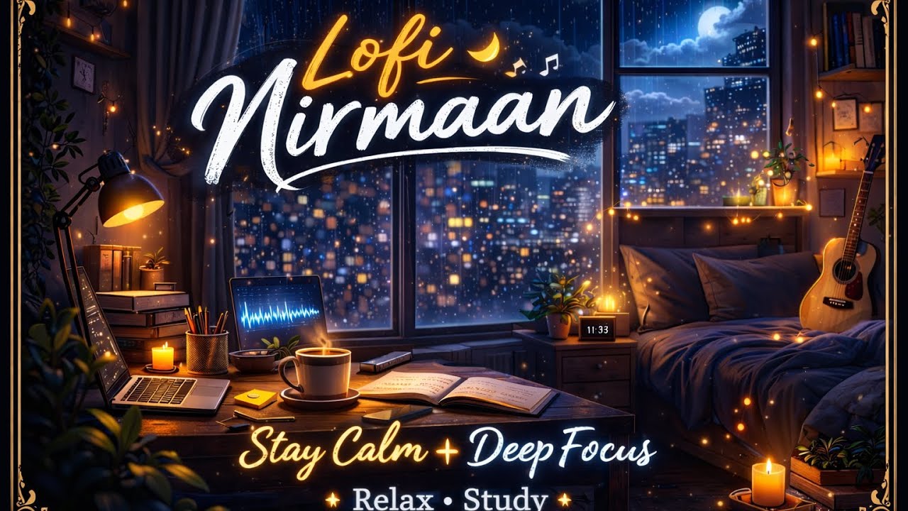 Rainy Night Lofi 🌧️ 1 Hour Deep Focus Study Music | Relaxing Rain ...