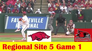 Southeast Missouri state vs #5 Arkansas Baseball Highlights, 2024 NCAA Regional Site 5 Game 1