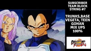 DBFZ Trunks, BaseGeta, T.Gohan 100% True Blockstrings, MixUps,Concepts