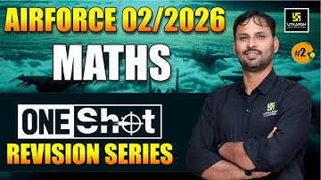 Airforce Exam 02/ 2026 | Maths One Shot Revision Series | Utkarsh Defence Academy | Ravikant Sir