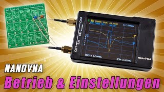 Nanovna 02  Betrieb U0026 Einstellungen Des Antennen Analyzers