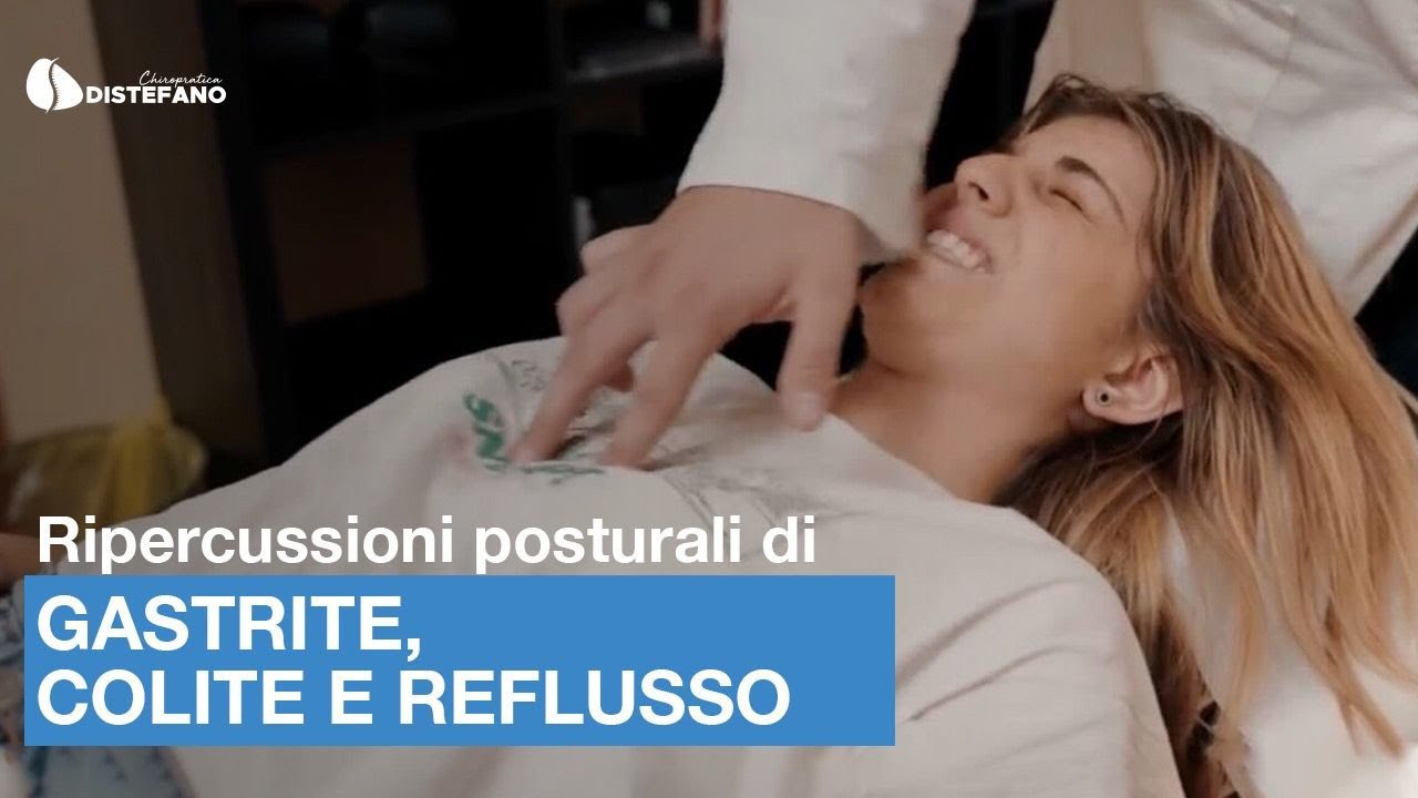 Come valuto le ripercussioni posturali di gastrite, colite e reflusso