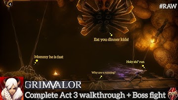 Act 3: The Web Closes In 🕷️ | Grimvalor Full Gameplay (No Commentary)