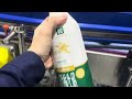 Milk drinks bottles sleeve labeling machine fully automatic