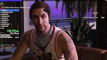 Randomized Chaos mod speedrun challenge of GTA 5 100% #1