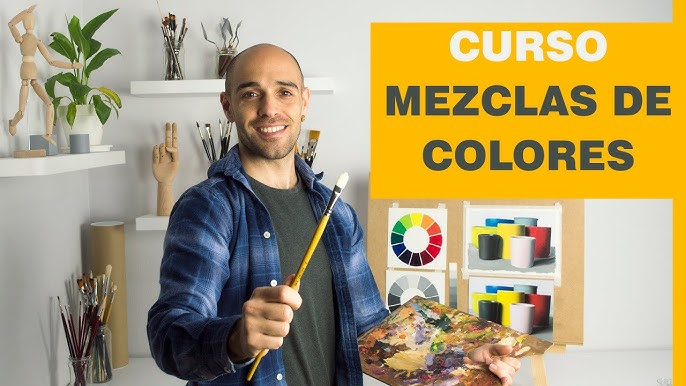 Cómo hacer pintura dorada desde el amarillo  Pintura dorada, Mezcla de  colores de pintura, Colores de pintura