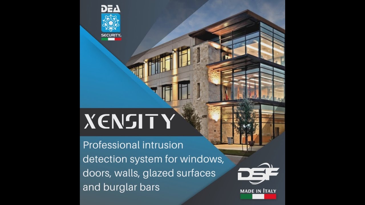 XENSITY, indoor professional intrusion detection system