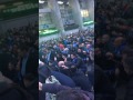 Tifosi Napoli all'esterno del Bernabeu"SPETTACOLARI"alzate il volume