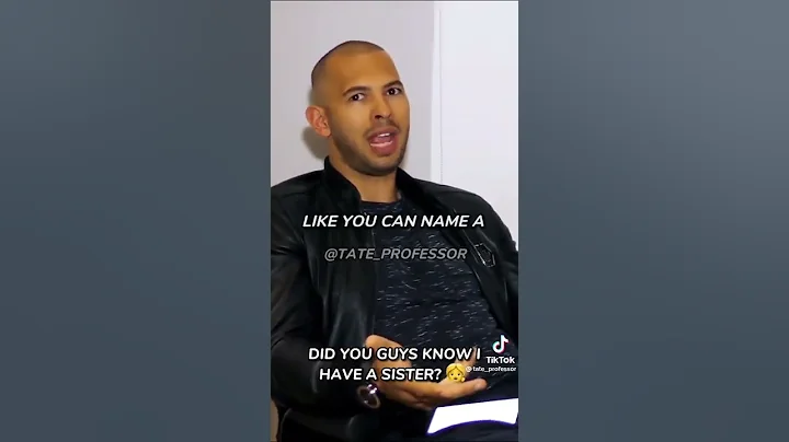 ANDREW TATE REVEALS WHY HE DOESNT TALK TO HIS SISTER