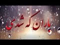 باران که شدی باران که شدی