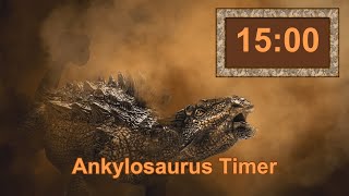 15 Minute Ankylosaurus Timer