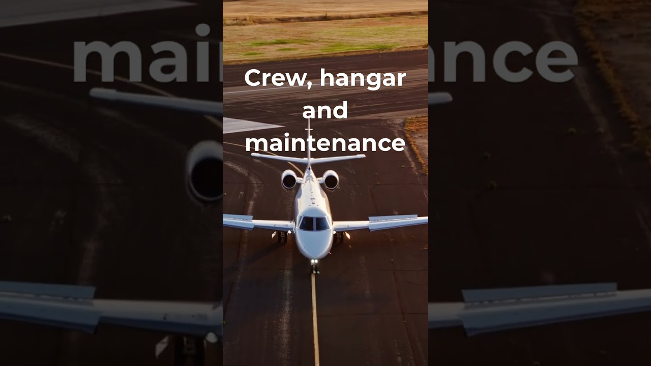 This private jet costs $1.8 million per year