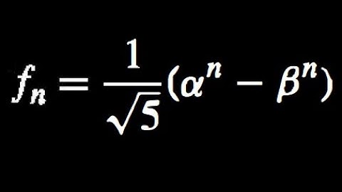 Demostración de la formula cerrada de Fibonacci por inducción