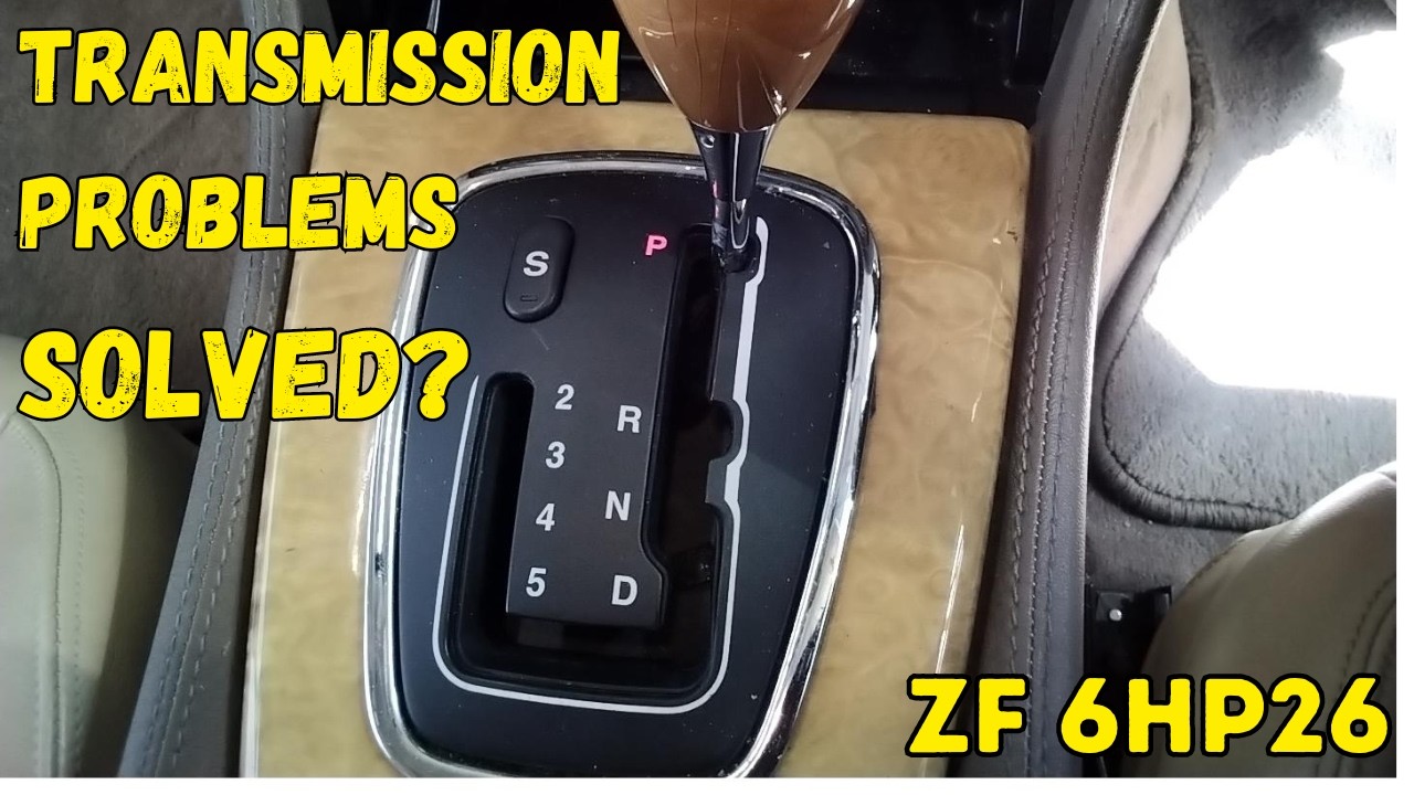 BETTER GEAR CHANGES Jaguar gearbox oil and filter change ZF 6HP26