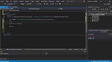 Conectar VB NET con MySQL medinate ODBC