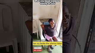 When you mock someone waiting on God #skit #shorts