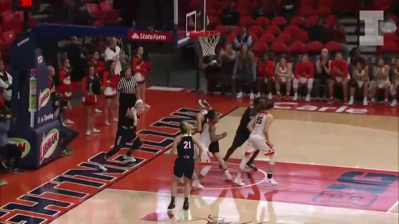 Illini WBB Highlights vs Detroit Mercy 12/10/17 YouTube