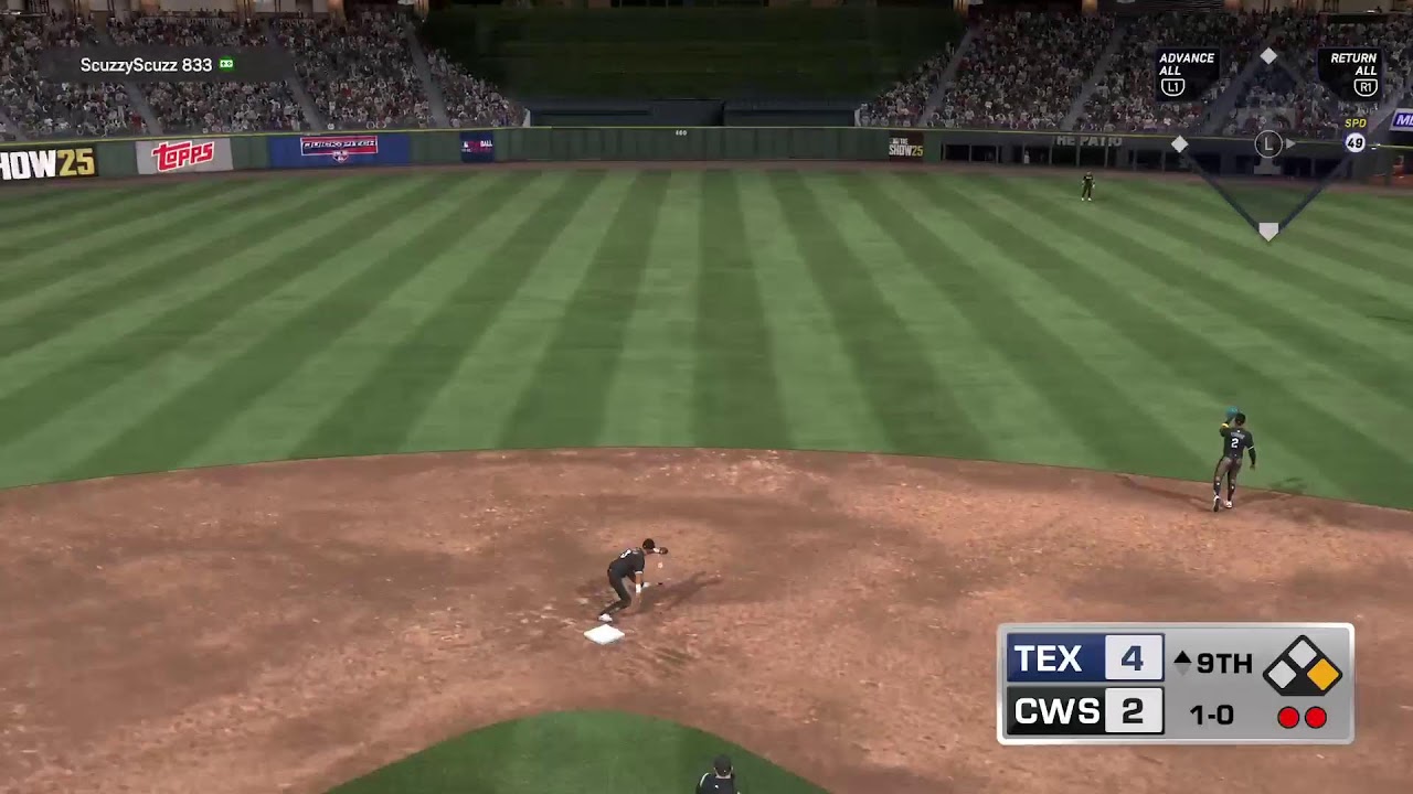 Game 85 Rangers vs White Sox 2