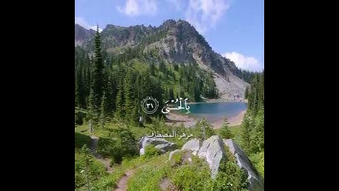 القارئ مزهر المصطاف ||تلاوة هادئة ~ ولله ما في السماوات وما في الأرض