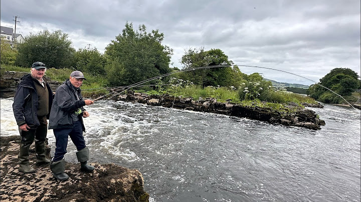Epic Salmon on the Fly at Ballisodare Sligo | Fly Fishing in Ireland