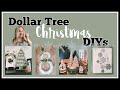 Dollar Tree Rustic Farmhouse Christmas DIYs | Decor on a Budget
