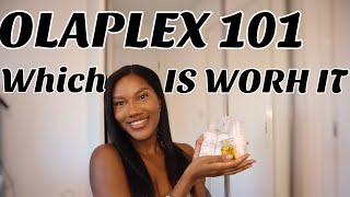 how to use OLAPLEX hair products on natural curly hair& which are worth it! | Natural Nadine