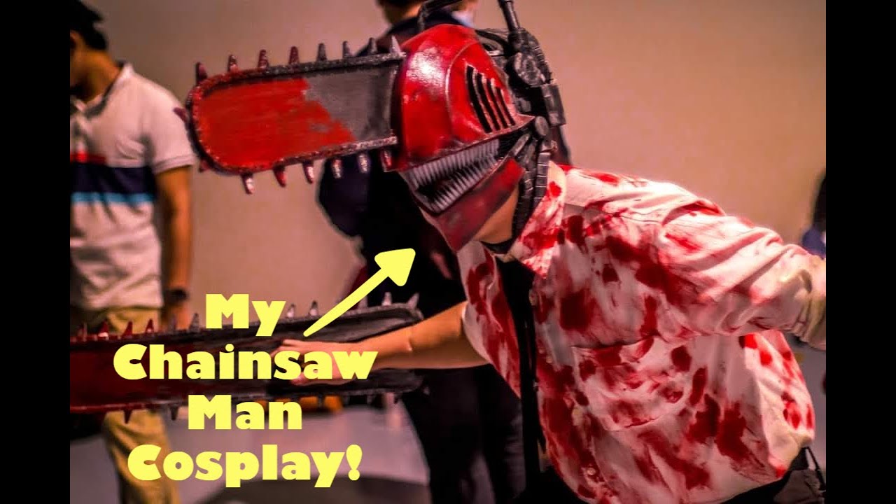 He created an amazing Chainsaw Man cosplay costume! Amazing work!⚡️